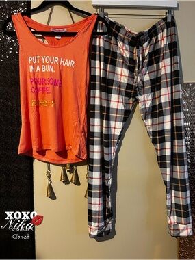 Emme Jordan Pajamas Set - Size Large